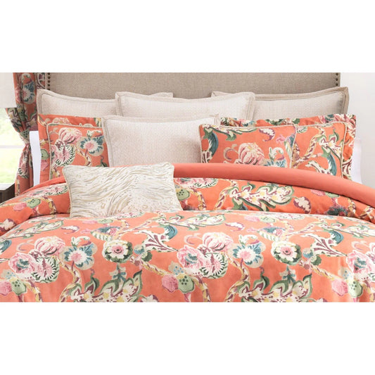 Cara Floral King 4 Piece Comforter Set